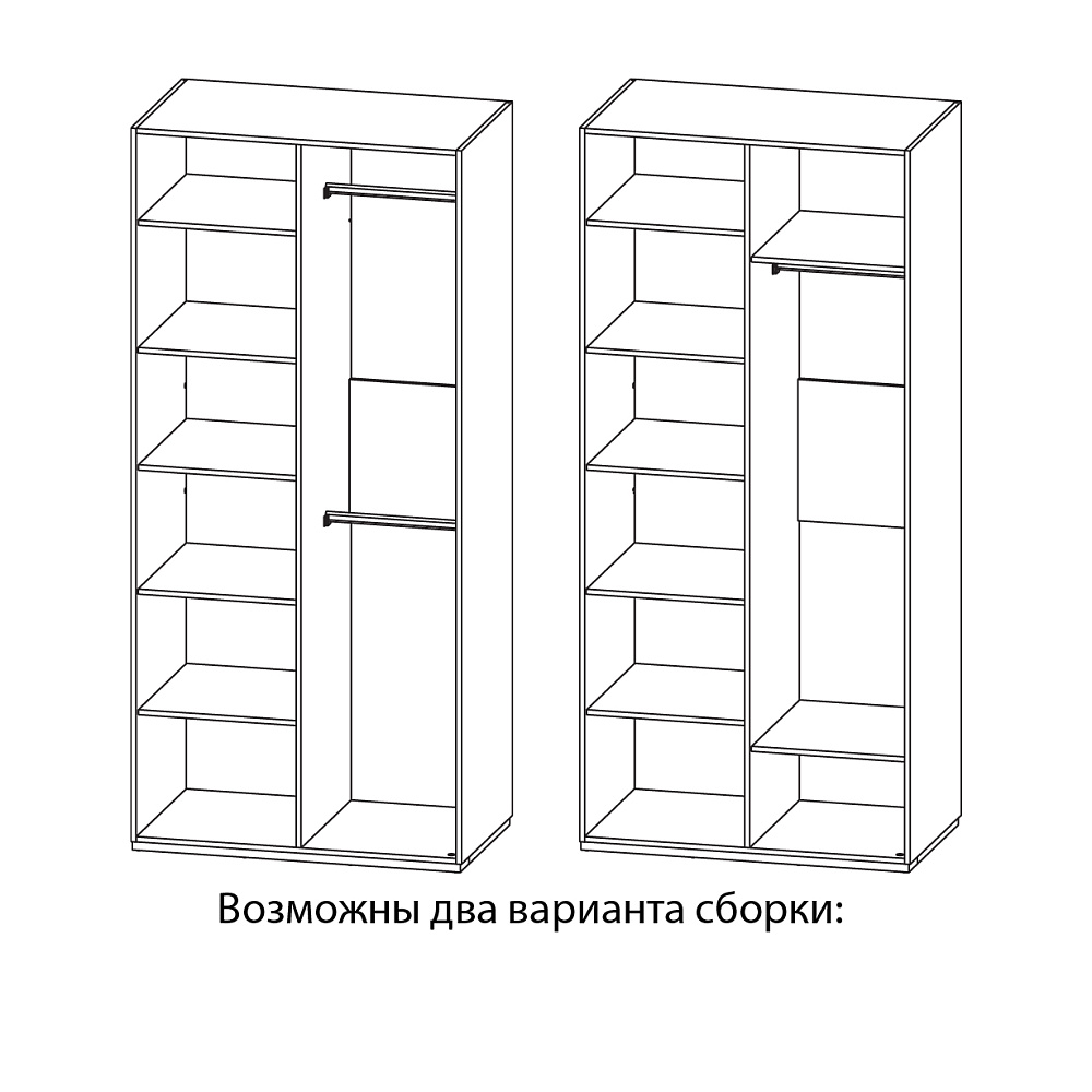 Шкаф АСТОРИЯ МН-218-05-220