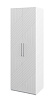 Шкаф с фасадом МДФ П4 модульной системы ОТИС МН-039-04 (белый/белый)