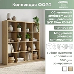 Стеллаж Фора 16 дуб скандинавский 
